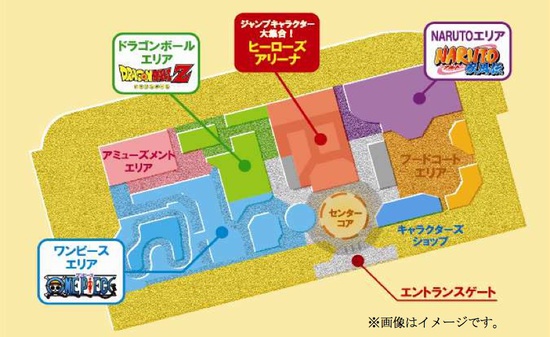 Mappa Parco Jump