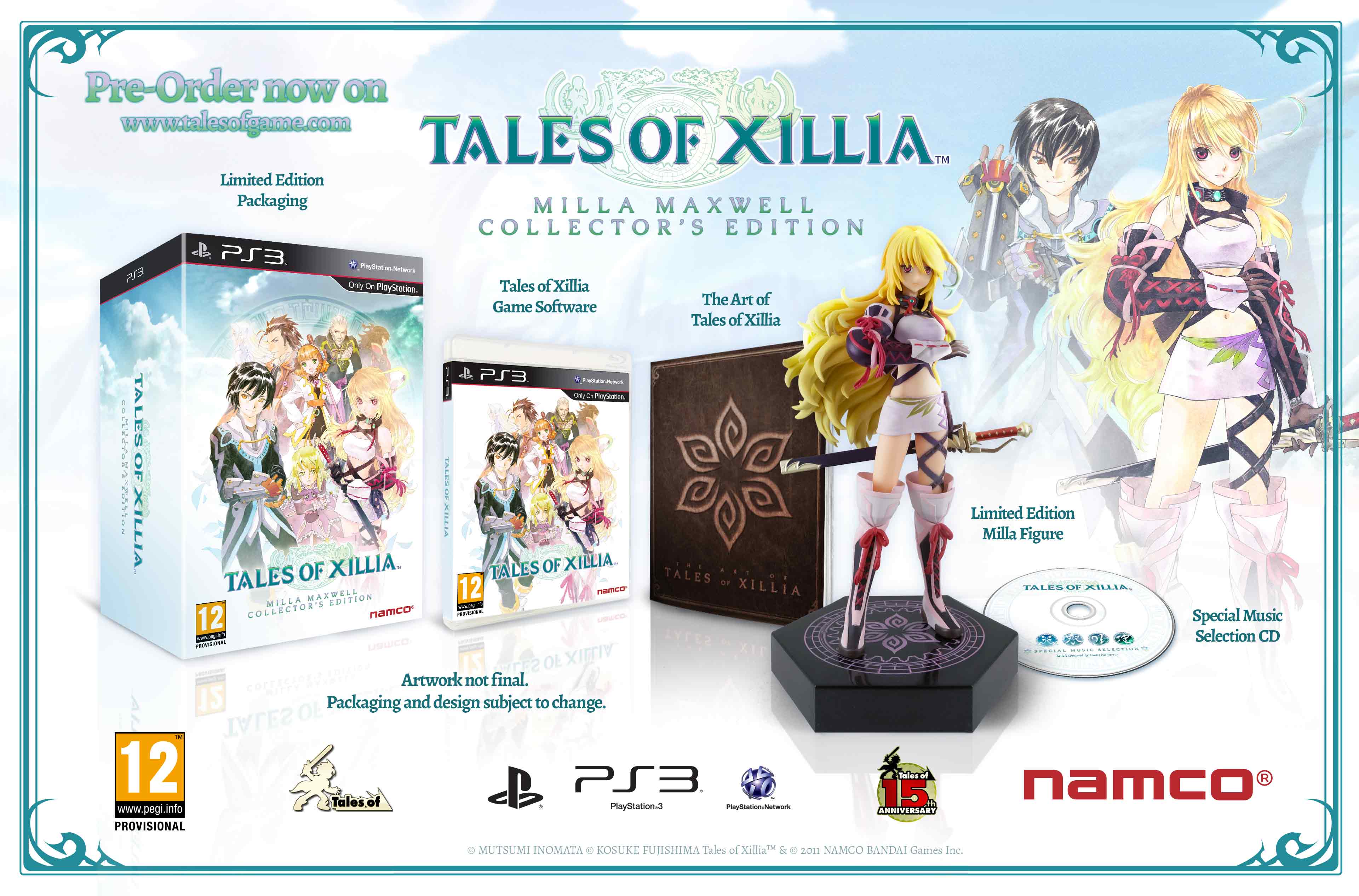 Tales of Xillia Milla Maxwell Collector Edition