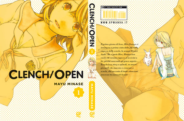 CLENCH/OPEN 1 cover GP Manga