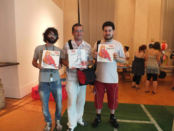 Milano Manga Festival - Sadamoto Gruppo Estrazione