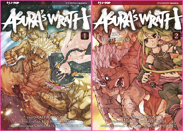 Asura’s Wrath Kai J-Pop, miniserie completa in 2 volumi Asura’s Wrath Kai J-Pop, miniserie completa in 2 volumi