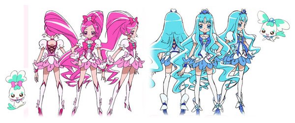 Heartcatch Pretty Cure personaggi 1 Heartcatch Pretty Cure personaggi 1