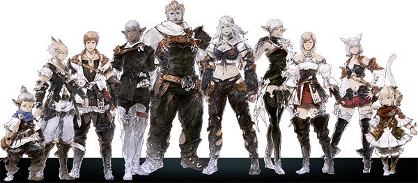 Final Fantasy XIV Online - A Realm Reborn Review - Recensione - 003 - The Five Races