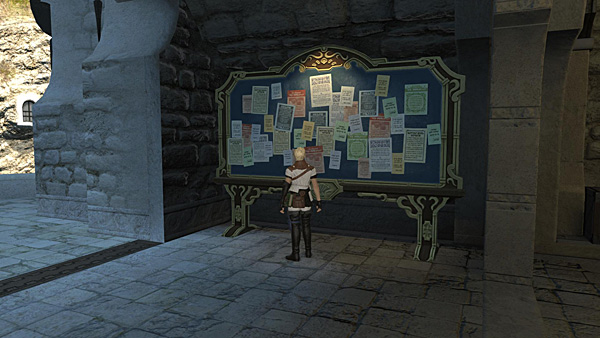 Final Fantasy XIV Online - A Realm Reborn Review - Recensione - 025 - Market Board