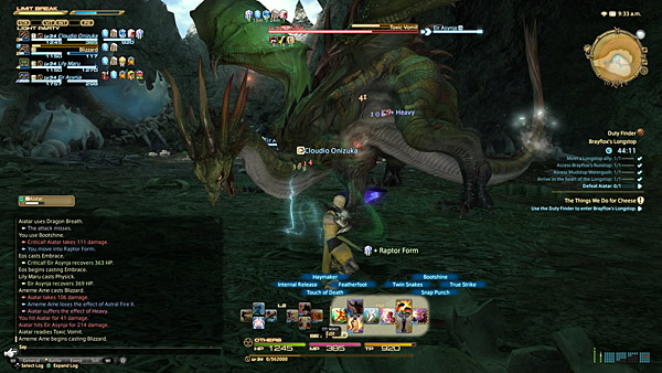 Final Fantasy XIV Online - A Realm Reborn Review - Recensione - 053 - Dragon Aiatar Battle