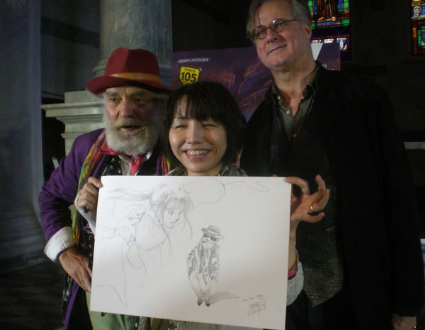 Lucca 2013: Wanny Di Flippo - Keiko Ichiguchi - James Bradburne Lucca 2013: Wanny Di Flippo - Keiko Ichiguchi - James Bradburne