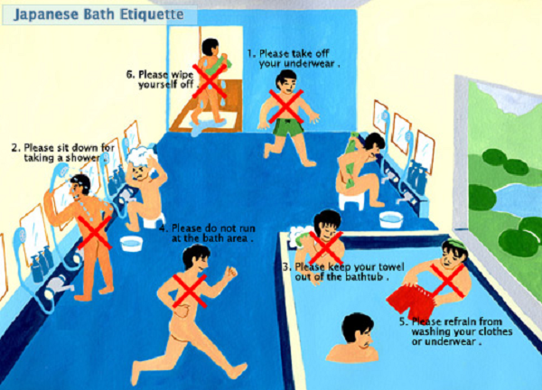 Onsen regole Onsen regole