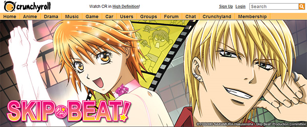 Crunchyroll SkipBeat