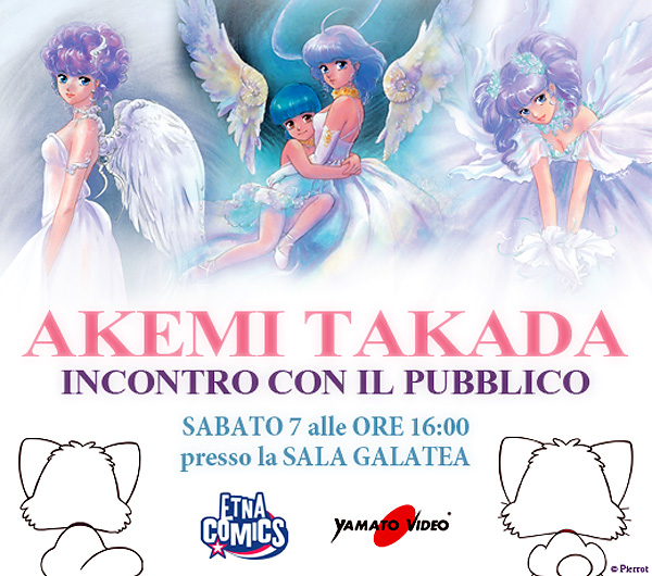 Incontro con Akemi Takada a Etna Comics 2014