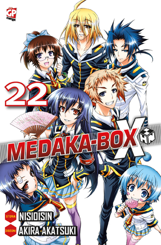 Medaka Box 22 cover GP Manga ita