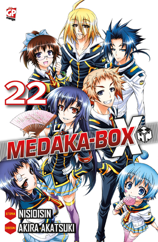 Medaka Box 22 cover GP Manga ita Medaka Box 22 cover GP Manga ita