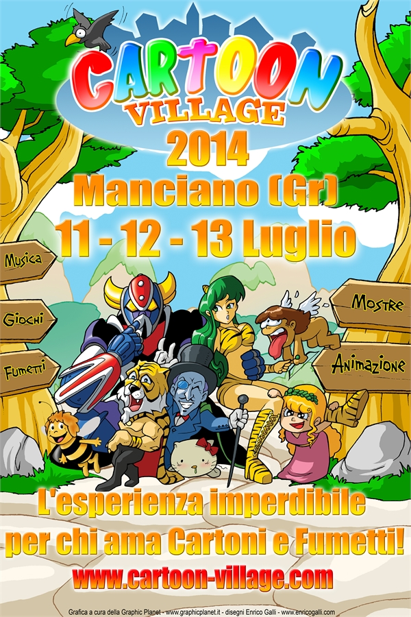 cartoon village cartoon village