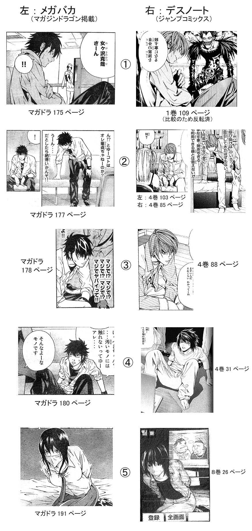 Death Note plagiato - B