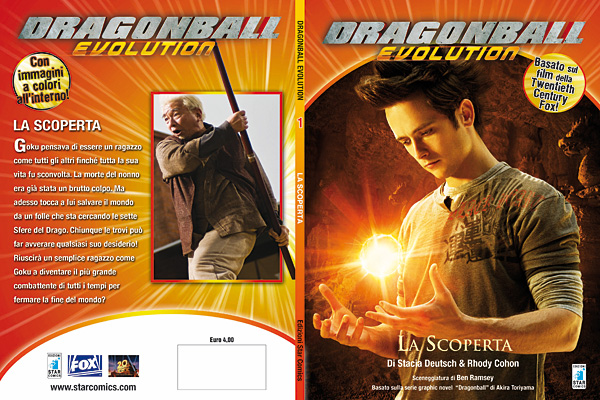 Dragon Ball Evolution romanzo 01 - cover