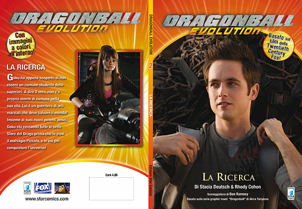 Dragon Ball Evolution romanzo 02 - cover