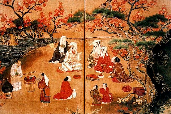 Momiji stampa antica