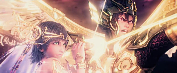 Saint Seiya Legend of Sanctuary - Saori e Seiya