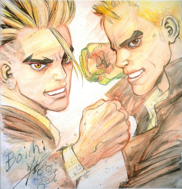 Reportage Boichi press cafe 01 poster Reportage Boichi press cafe 01 poster