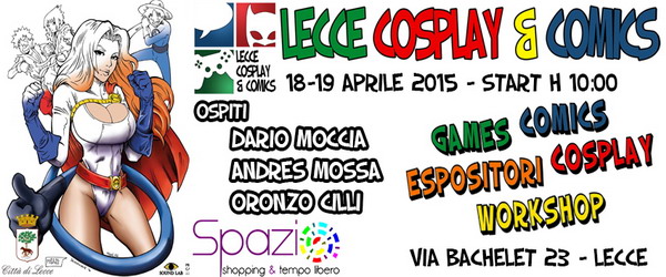 Lecce Cosplay 2015 logo Lecce Cosplay 2015 logo