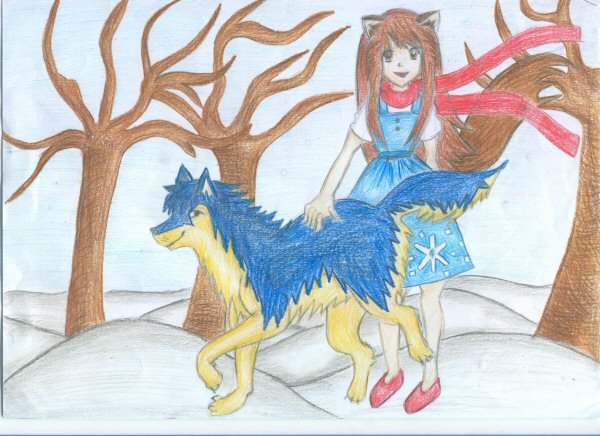 Disegna Wolf Children #4 Disegna Wolf Children #4