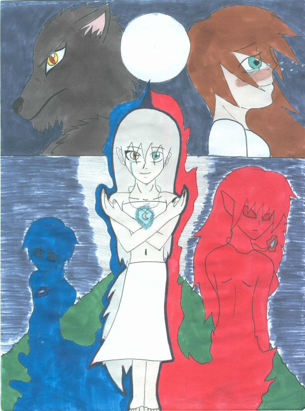 Disegna Wolf Children #7