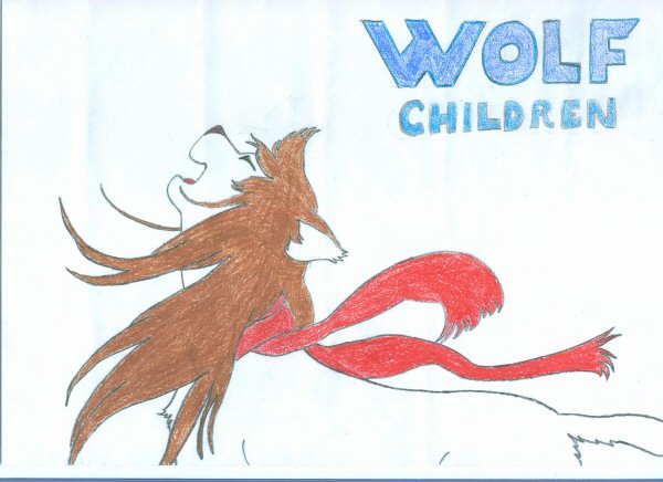 Disegna Wolf Children #8