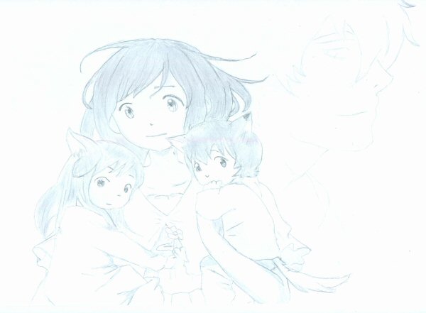 Disegna Wolf Children #11