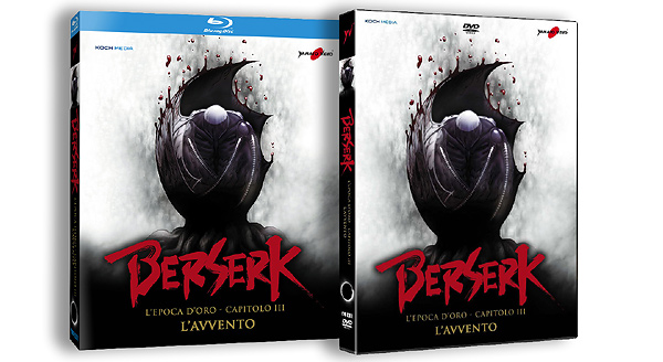 Berserk 3 - L'avvento, Blu-ray e DVD 3D