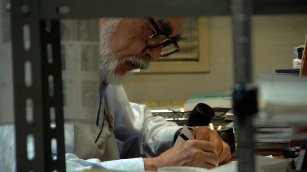 Hyao Miyazaki Working