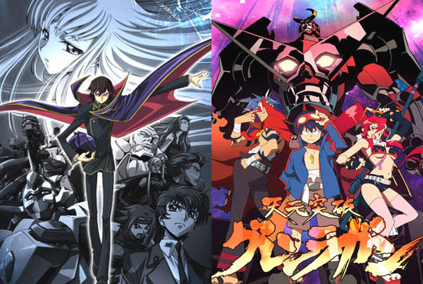 Code Geass & Gurren Lagann Collage