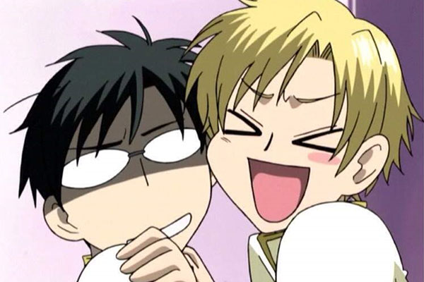 Kyoya e Tamaki di Ouran High School Host Club