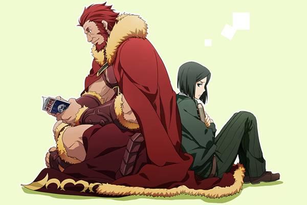 Iscander e Waver Velvet di Fate/Zero Iscander e Waver Velvet di Fate/Zero