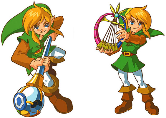 Zelda - Oracle og Ages / Seasons Link