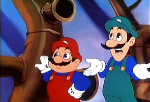 Super Mario cartoon